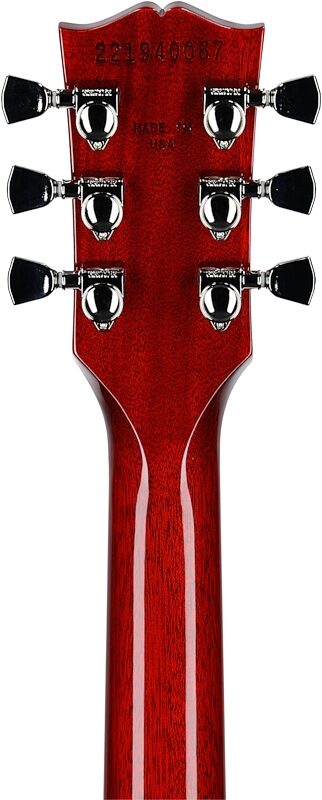 open zoom image for Gibson Les Paul Studio Session Electric Guitar (with Soft Case), Bourbon Burst, Headstock Straight Back