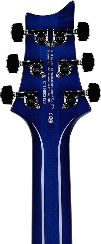 open zoom image for PRS Paul Reed Smith SE Special Semi-Hollow Electric Guitar (with Gig Bag), Lake Blue, Headstock Straight Back