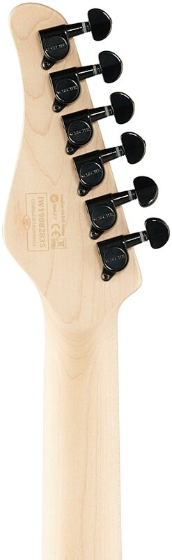 open zoom image for Schecter Sun Valley Super Shredder PTFR Electric Guitar, Seafoam Green, Headstock Straight Back
