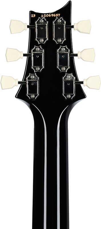 open zoom image for PRS Paul Reed Smith S2 McCarty 594 Singlecut Electric Guitar (with Gig Bag), Black Amber, Headstock Straight Back
