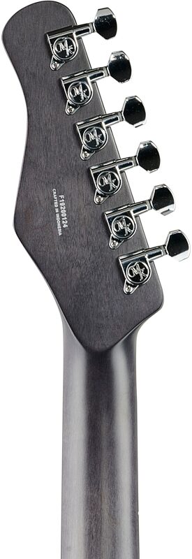 open zoom image for Michael Kelly '54 Open Pore Electric Guitar, Ebony Fingerboard, Black, Headstock Straight Back