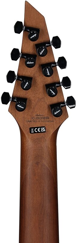 open zoom image for Jackson Limited Edition Pro Plus Misha Mansoor Juggernaut ET8 Electric Guitar, 8-String (with Gig Bag), Nardo, Headstock Straight Back