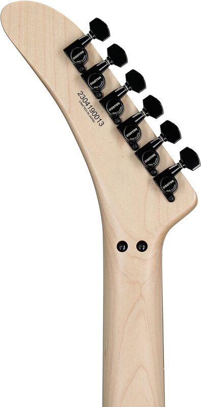 open zoom image for Kramer 1983 Baretta Reissue Electric Guitar (with Hard Case), Ebony, Rosewood Fretboard, Open Box (Very Good), Headstock Straight Back