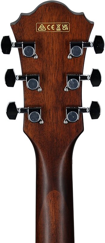 open zoom image for Ibanez AE100 Acoustic-Electric Guitar, Burgundy Flat, Headstock Straight Back