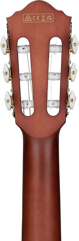 open zoom image for Ibanez FRH10NL Acoustic-Electric Classical Guitar, Left-Handed, Brown Sunburst Flat, Headstock Straight Back
