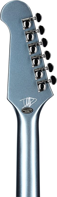open zoom image for Epiphone Dave Grohl DG-335 Electric Guitar (with Case), Pelham Blue, with Case, Headstock Straight Back