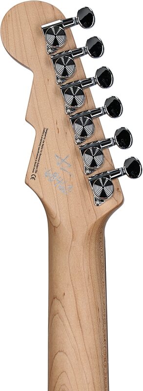 open zoom image for Reverend Jetstream 290 Electric Guitar with Bigsby Tremolo, Midnight Black, Headstock Straight Back
