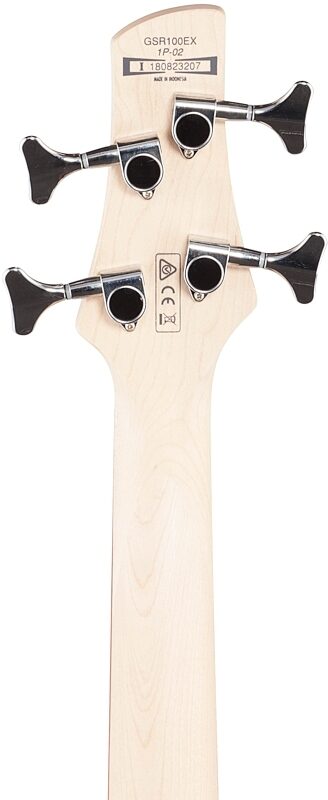 open zoom image for Ibanez GSR100EX Electric Bass Guitar, Mahogany Oil, Headstock Straight Back