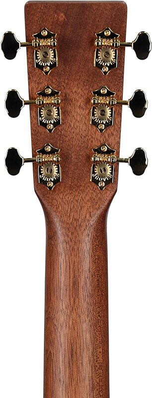 open zoom image for Martin 000C Jr E Walnut Acoustic-Electric Guitar (with Gig Bag), Vintage Burst, Headstock Straight Back