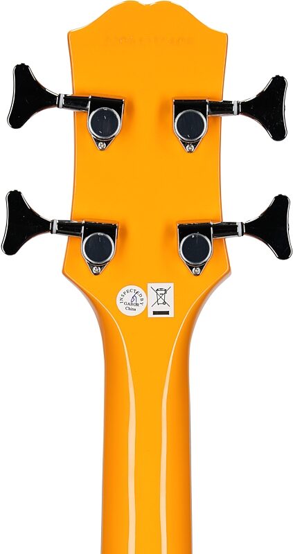 open zoom image for Epiphone Newport Bass Guitar, California Coral, Headstock Straight Back