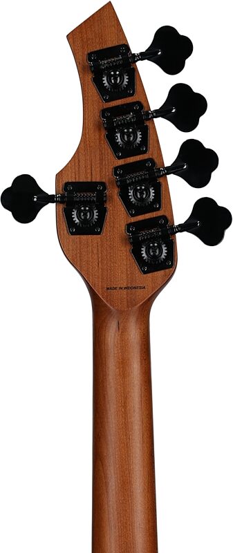 open zoom image for Sterling by Music Man Bongo 5 Electric Bass, 5-String, Firemist Purple, Rosewood Fretboard, Headstock Straight Back