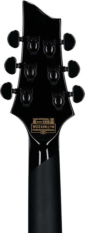 open zoom image for Schecter C-1 FRS Pryzm Vespid Electric Guitar, Metallic Red, Headstock Straight Back