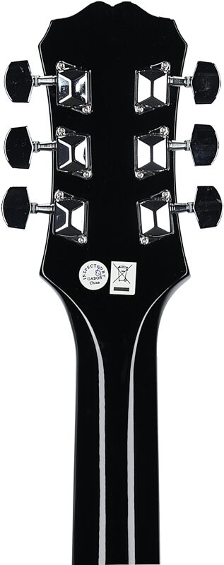 open zoom image for Epiphone Les Paul Special II Electric Guitar, Ebony, Headstock Straight Back