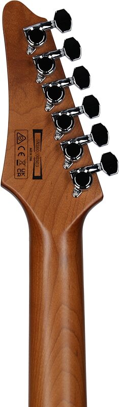 open zoom image for Ibanez AZ24S2 Electric Guitar, Metallic Light Blue, Headstock Straight Back