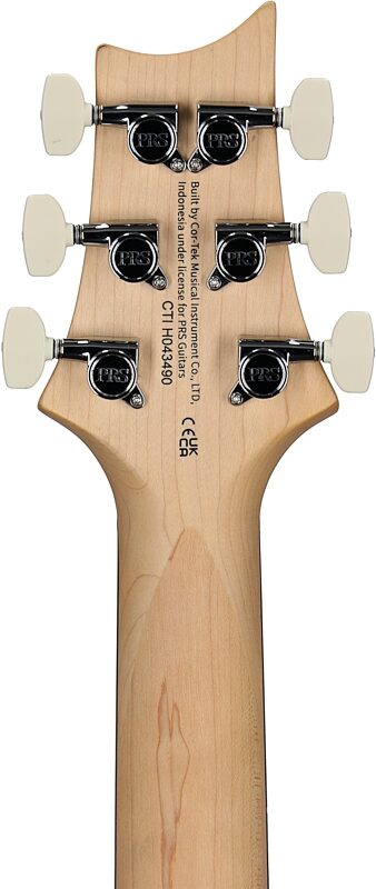 open zoom image for PRS Paul Reed Smith SE CE 24 Electric Guitar (with Gig Bag), Slate Blue, Headstock Straight Back