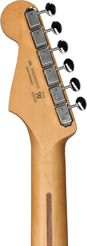 open zoom image for Fender Player II Stratocaster Electric Guitar, with Maple Fingerboard, Black, Headstock Straight Back