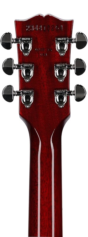 open zoom image for Gibson Les Paul Standard '60s Electric Guitar (with Case), Bourbon Burst, Headstock Straight Back