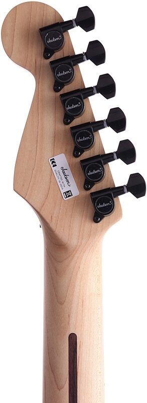 open zoom image for Jackson X Series Signature Adrian Smith SDX Electric Guitar, Maple Fingerboard, Snow White, Black Pickguard, Headstock Straight Back