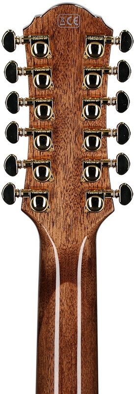 open zoom image for Michael Kelly Mod Shop Randy Jackson Signature Acoustic-Electric Guitar, 12-String, Open Box (Very Good), Headstock Straight Back