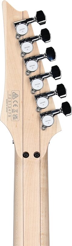 open zoom image for Ibanez Steve Vai PIA Electric Guitar (with Case), Blue Powder, Headstock Straight Back