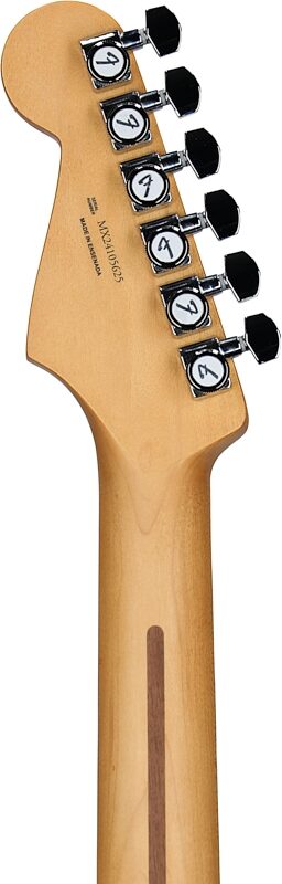 open zoom image for Fender Player II Modified Stratocaster HSS Electric Guitar, Rosewood Fingerboard (with Gig Bag), Electric Blue, Open Box (Very Good), Headstock Straight Back