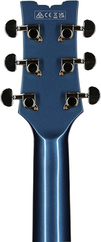 open zoom image for Ibanez Artcore Expressionist AMH90 Electric Guitar, Prussian Blue, Headstock Straight Back