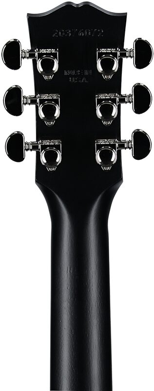 open zoom image for Gibson Limited Edition J-45 Special Acoustic-Electric Guitar (with Gig Bag), Ebony, Headstock Straight Back