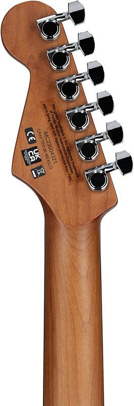 open zoom image for Charvel Pro-Mod DK24 HH 2PT EBN Electric Guitar, Gloss Black, Open Box (Very Good), Headstock Straight Back