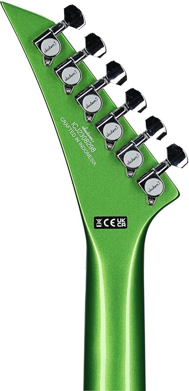 open zoom image for Jackson X Series Signature Scott Ian King V Electric Guitar, Baldini, Open Box (Very Good), Headstock Straight Back
