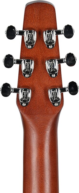 open zoom image for Seagull Entourage Rustic Acoustic Guitar, Burst, Headstock Straight Back