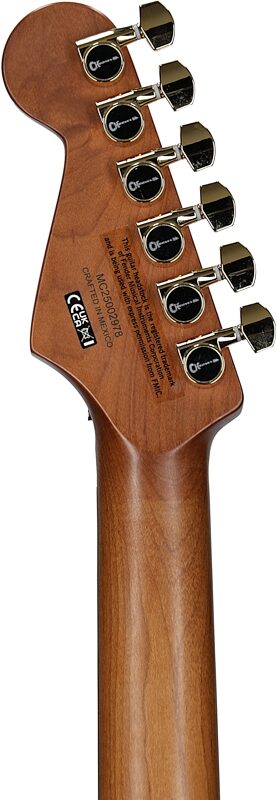 open zoom image for Charvel Pro-Mod Plus So-Cal Style 1 HH FR Electric Guitar, Ebony Fingerboard (with Gig Bag), Candy Apple, Headstock Straight Back