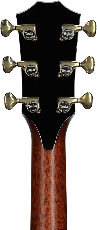 open zoom image for Taylor PS14ce V-Class Grand Auditorium Acoustic-Electric Guitar (with Case), New, Headstock Straight Back