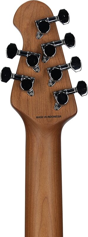 open zoom image for Sterling by Music Man SR50X StingRay Plus Electric Guitar, Seafoam Green, Rosewood Fretboard, Headstock Straight Back