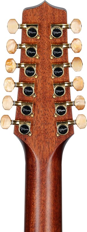 open zoom image for Takamine P3DC12 Acoustic-Electric Guitar, 12-String (with Case), Natural Satin, Headstock Straight Back