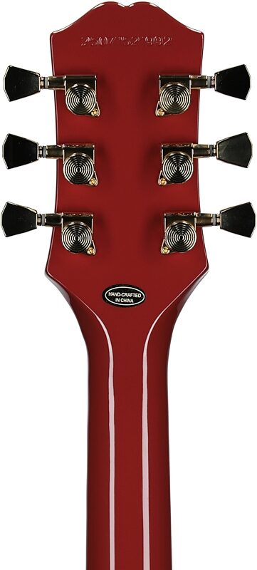 open zoom image for Epiphone Inspired by Gibson Fatoumata Diawara SG Electric Guitar (with Case), Ember Graphic, Headstock Straight Back