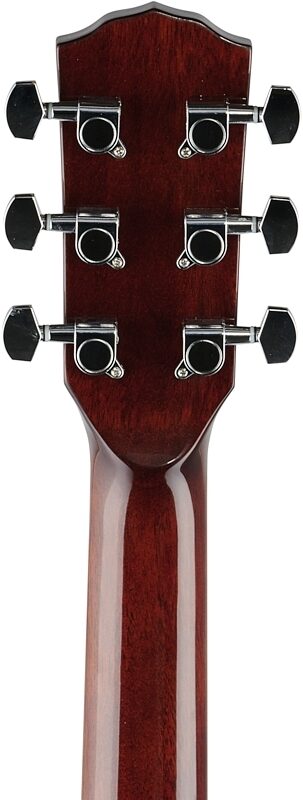 open zoom image for Fender CD-140SCE Dreadnought Acoustic-Electric Guitar, with Walnut Fingerboard (and Case), Mahogany, Headstock Straight Back