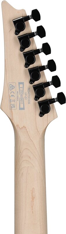 open zoom image for Ibanez RG470DXW Electric Guitar, Wine Red Frozen Matte, Headstock Straight Back