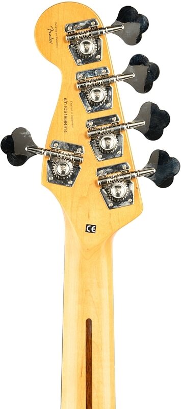 open zoom image for Squier Classic Vibe '70s Jazz V Electric Bass, 5-String, Maple Fingerboard, Natural, Open Box (Very Good), Headstock Straight Back