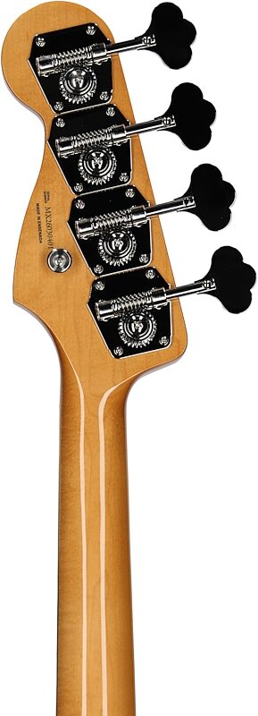 open zoom image for Fender Vintera III Early 60s Jazz Bass Guitar, Aztec Gold, Headstock Straight Back