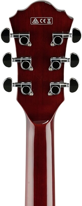 open zoom image for Ibanez GB10EM George Benson Electric Guitar, Antique Amber, Headstock Straight Back
