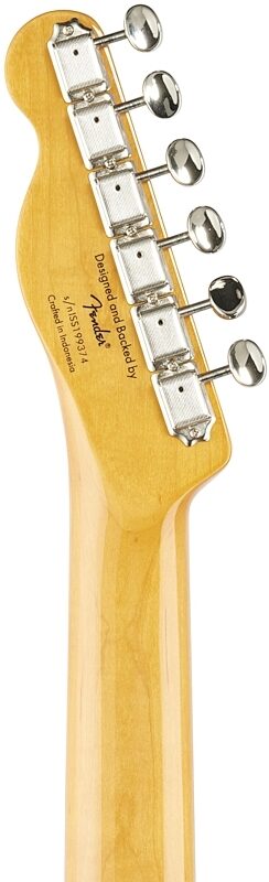 open zoom image for Squier Classic Vibe '60s Custom Telecaster Electric Guitar, with Laurel Fingerboard, 3-Color Sunburst, Headstock Straight Back