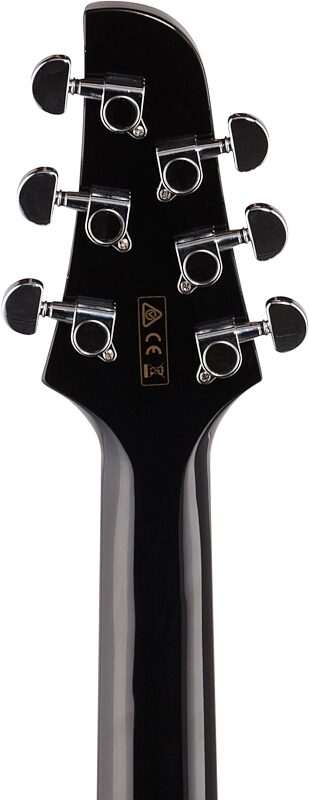 open zoom image for Ibanez TCY10E Talman Cutaway Acoustic-Electric Guitar, Black, Headstock Straight Back