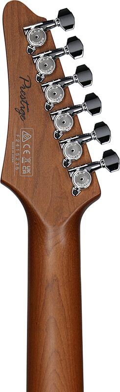 open zoom image for Ibanez AZ2402 Prestige Electric Guitar (with Case), Gray Metallic, Open Box (Very Good), Headstock Straight Back