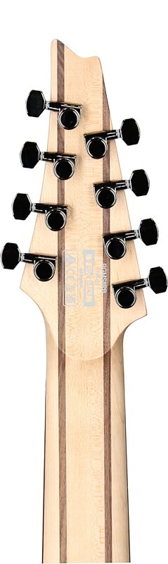 open zoom image for Ibanez RGMS8PB Multi-Scale Electric Guitar, 8-String, Cosmic Blue Sunburst, Headstock Straight Back