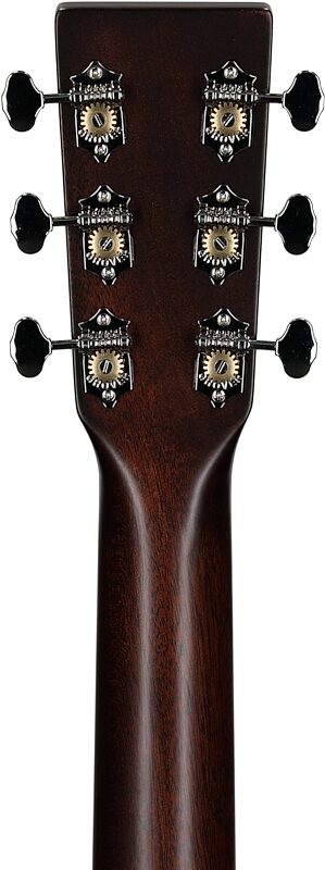 open zoom image for Martin DE Retro Plus Acoustic-Electric Guitar (with Soft Case), Granadillo, Headstock Straight Back