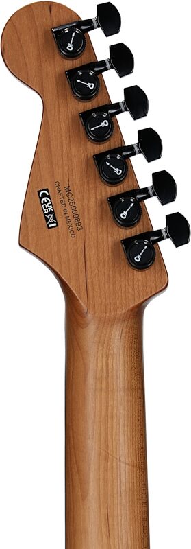 open zoom image for Charvel Pro-Mod Plus SD1 HH HT Electric Guitar, with Ebony Fingerboard, Platinum Pink, Headstock Straight Back
