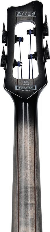 open zoom image for Ibanez Bass Workshop UB804 Upright Bass (with Gig Bag), Black Ice Burst Low Gloss, Headstock Straight Back