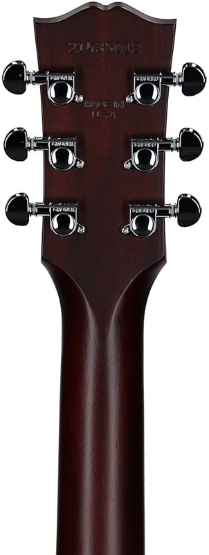open zoom image for Gibson Exclusive J-165 Non-Cutaway Jumbo Acoustic-Electric Guitar (with Case), Satin Vintage Sunburst, Open Box (Very Good), Headstock Straight Back