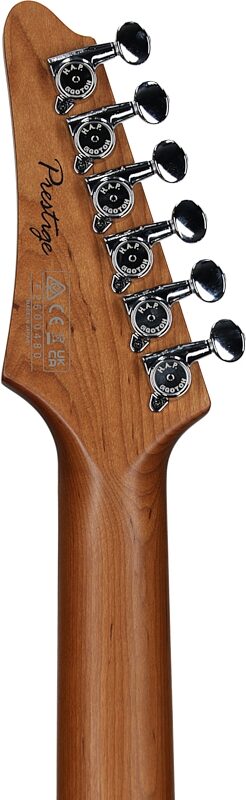 open zoom image for Ibanez AZ2203NT Prestige Electric Guitar (with Case), Dark Tide Blue, Headstock Straight Back