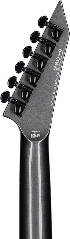 open zoom image for ESP LTD Arrow 400 Electric Guitar, Charcoal Metallic, Headstock Straight Back